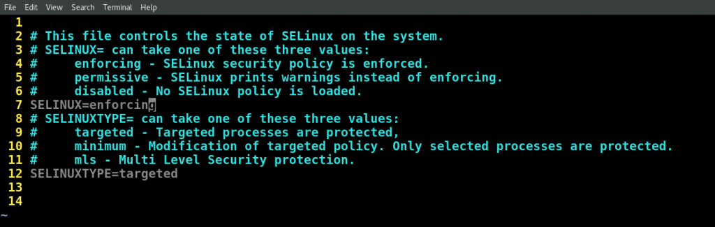 Selinux Enforce