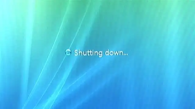 windows shutdown