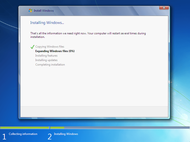 Install windows in 10 minutes