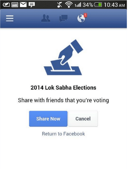 fb i am a voter