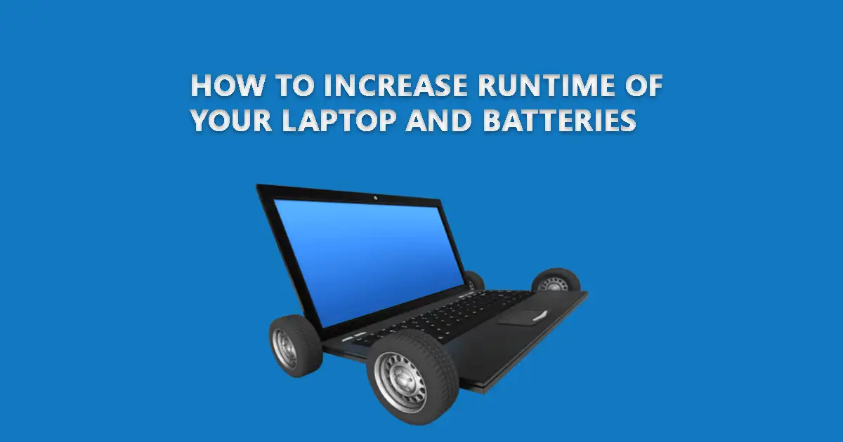 runtime of laptop
