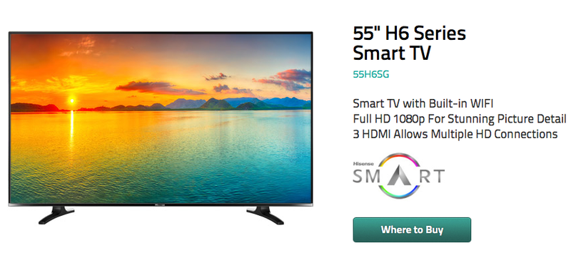 Hisense H Smart TV