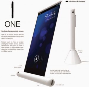 ONE pen phone concept e