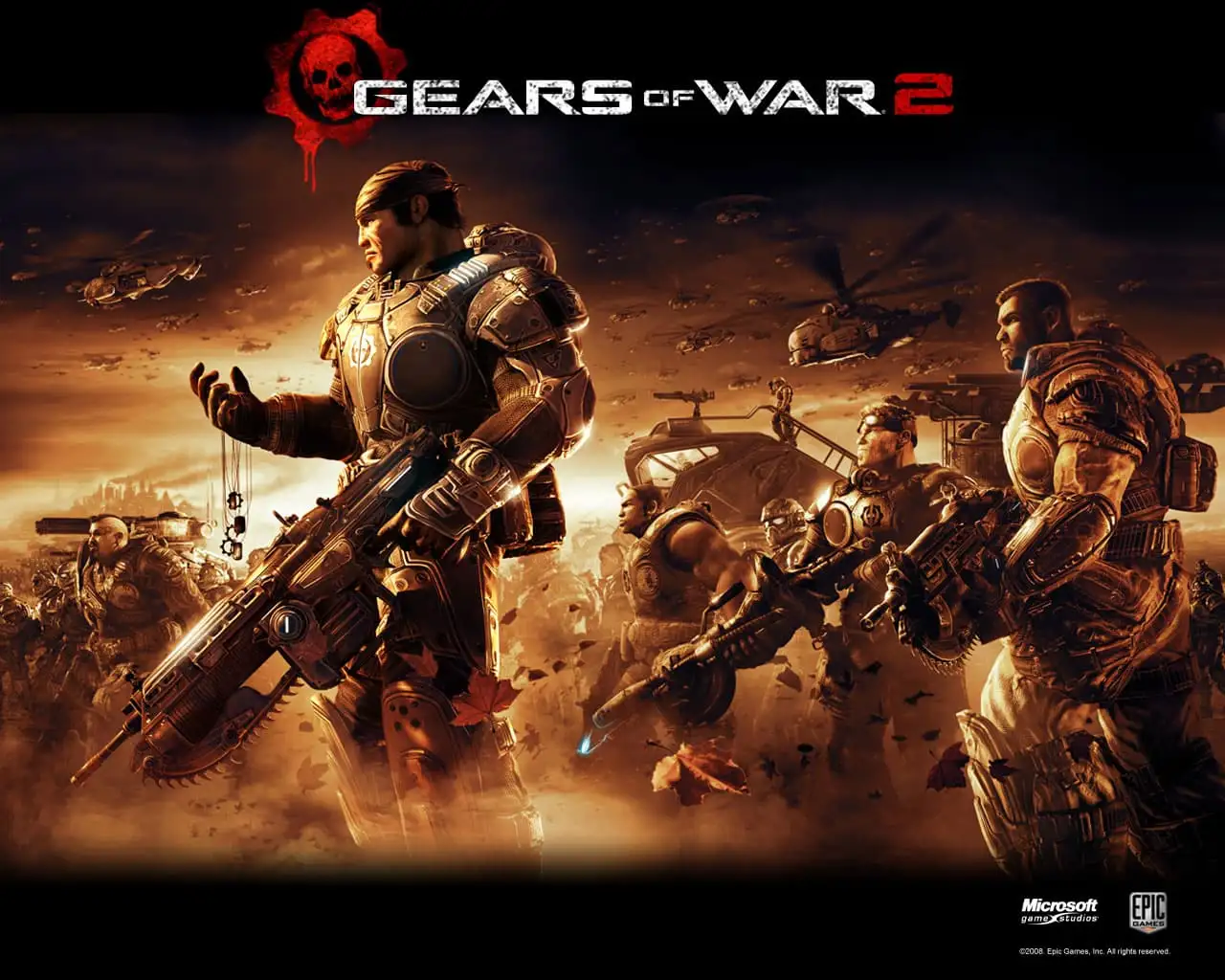 Best Addictive XBOX game Gears of War Best Addictive XBOX 360 game Gears of War 2