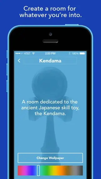 Facebook Rooms mobile app Facebook Rooms Mobile App