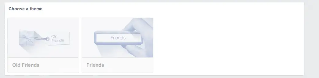 Facebook Say Thanks Choose theme Facebook Say Thanks Choose theme