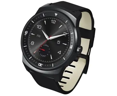The LG G Watch R LG's Android Wear G Watch R