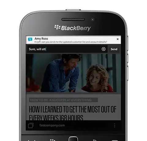 Features of BlackBerry Classic Features of BlackBerry Classic 1