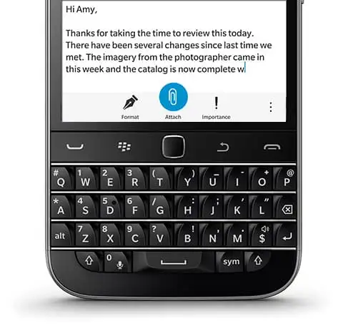Features of BlackBerry Classic Features of BlackBerry Classic 40 keys to success