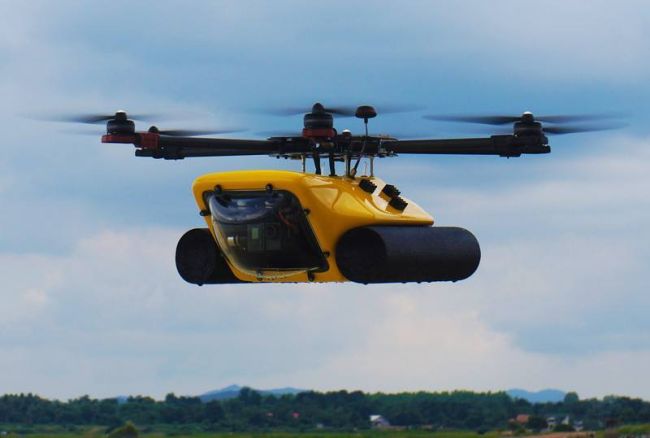 QuadH o hexcopter drone