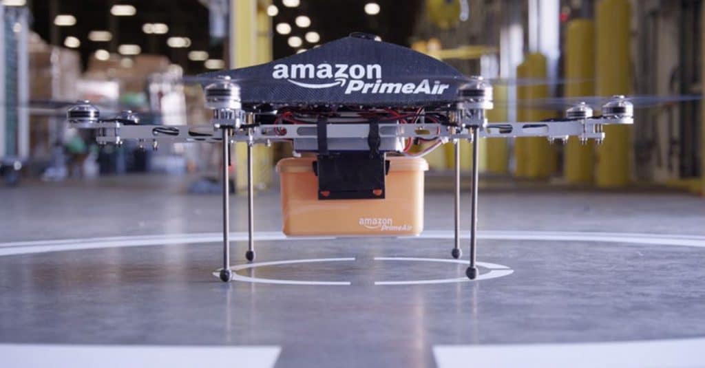 Highly awaited Amazon Drone