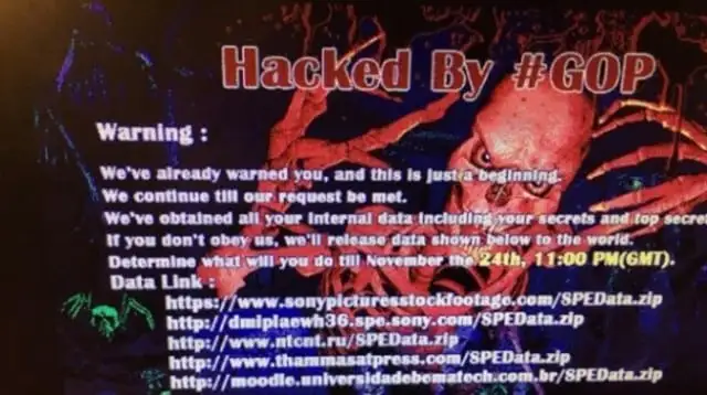 sony pictures gop warning message sony pictures gop warning message