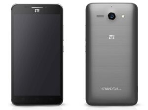 ZTE Grand S II front and back look