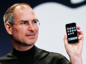 steve jobs at iPhone launch