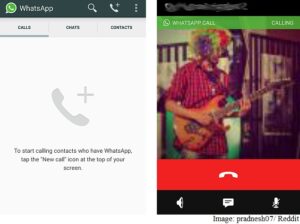 WhatsApp voice call by user Pradnesh07