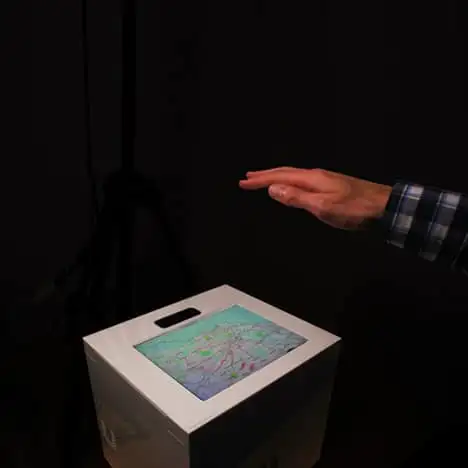 dezeen UltraHaptics touchscreens with tactile feedback by Bristol University researchers dezeen_UltraHaptics-touchscreens-with-tactile-feedback-by-Bristol-University-researchers