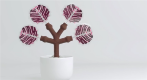d printed solar energy harvesting trees look almost like real thing
