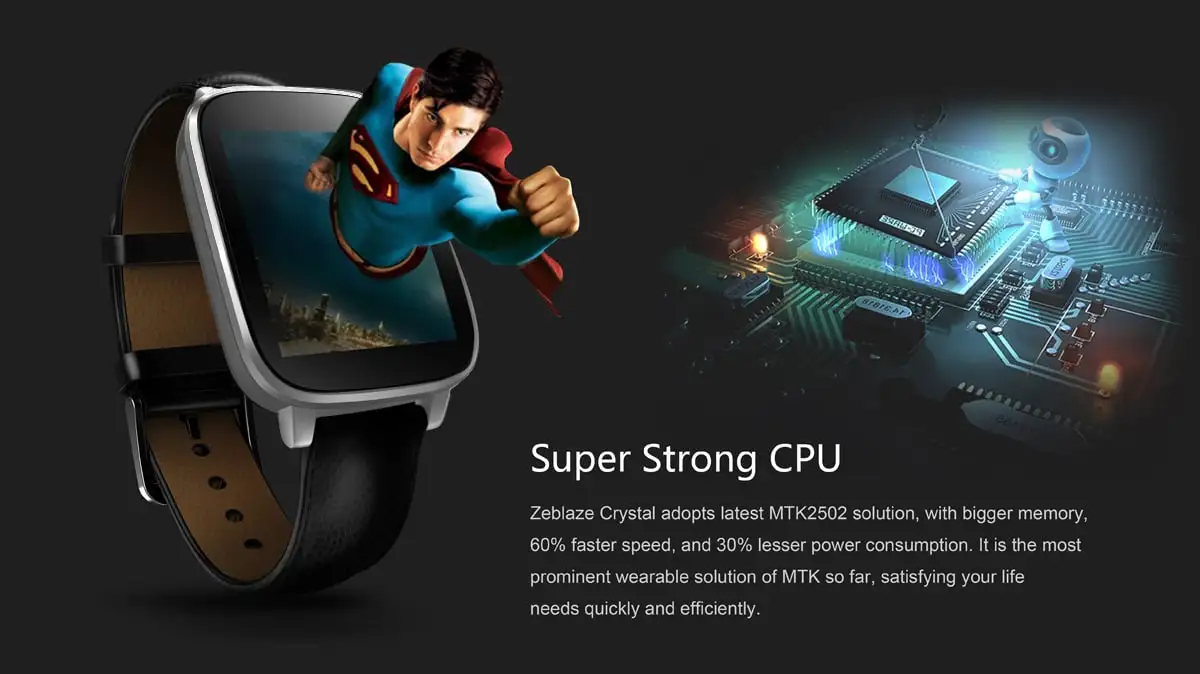 Zeblaze Crystal CPU Zeblaze Crystal CPU