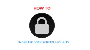 lock screen security_