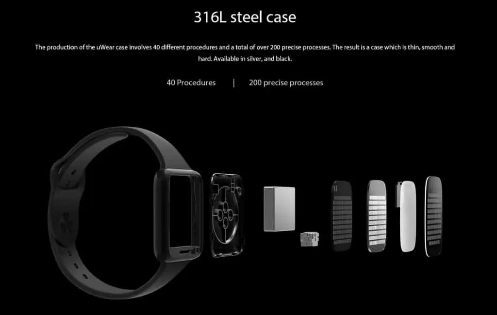 Ulefone uWear design Ulefone uWear design