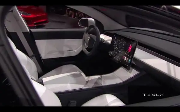 TESLA Electric car model ESLA Electric car model 3 (2)