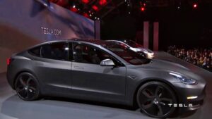 TESLA Electric car model 3