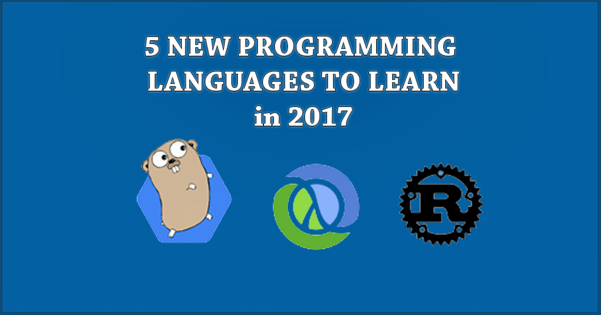 5 New Programming Languages you should get to know