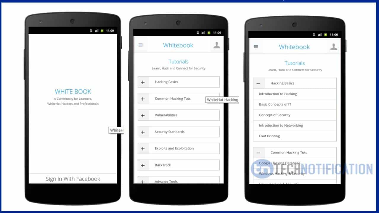 WhiteHat Hacking Tutorials Learn hacking from your phone-compressed