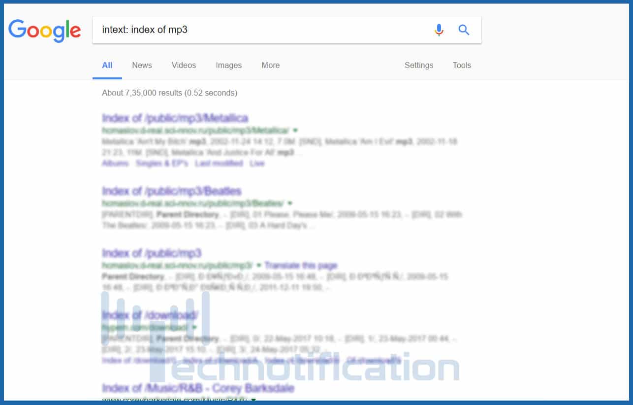 how to search for specific file type on google