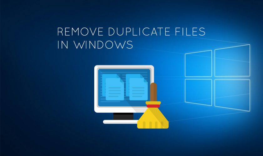 Remove duplicate files and folders