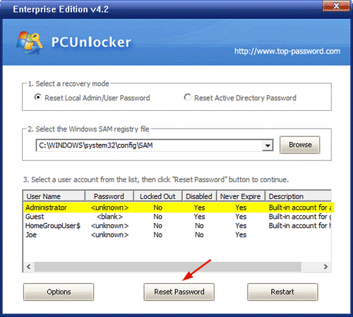 How to Bypass Windows Local Administrator Login Password - 84