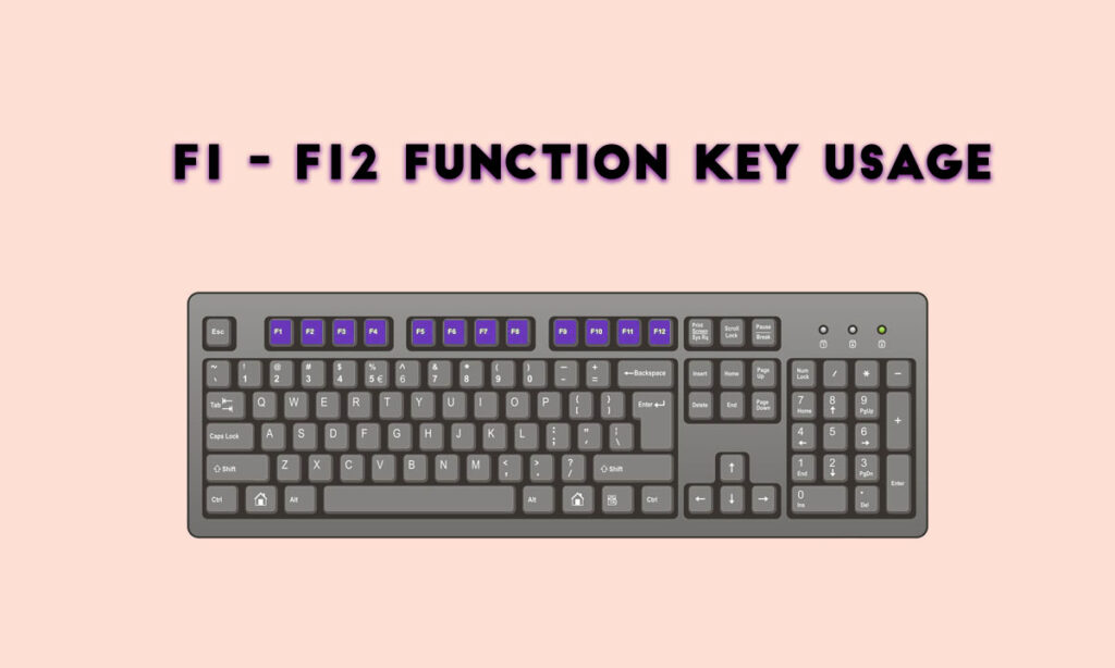 function keys