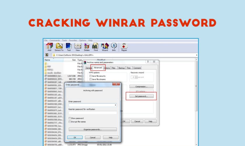 Crack-Winrar password