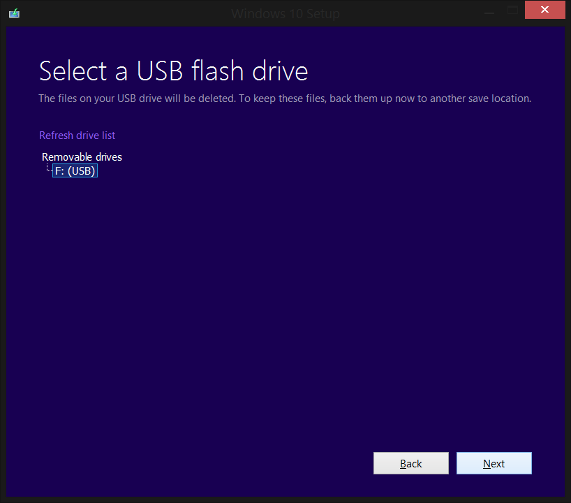 Windows USB