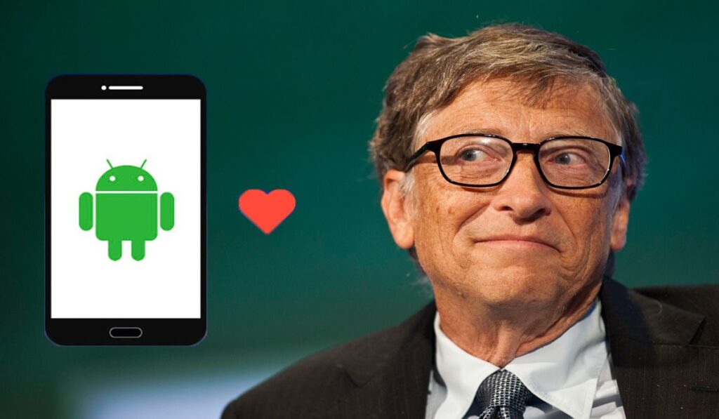 Bill gates switching to android-compressed