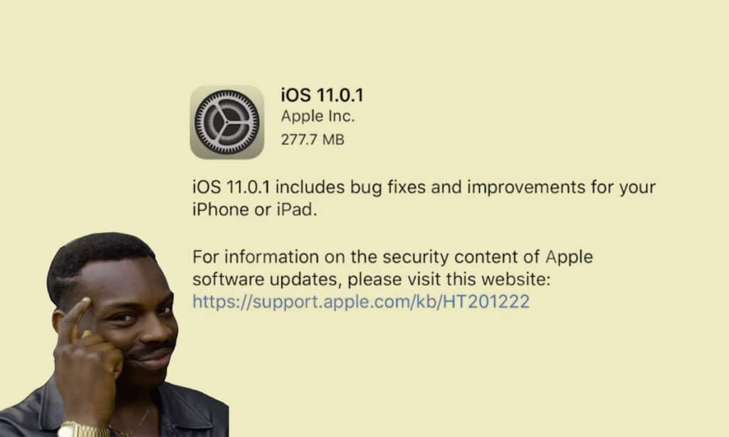 iOS 11.0.1