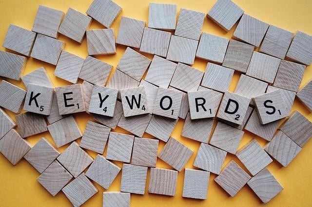 keywords - Google's algorithm