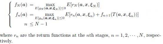 Expected Value Dynamic Programming