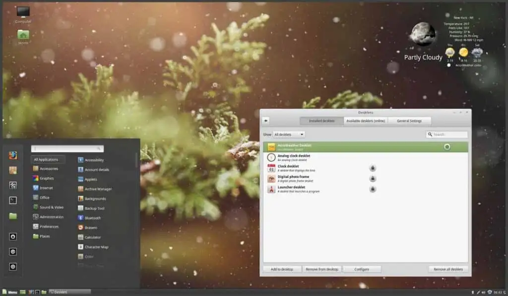 Linux Mint Cinnamon Linux Mint Cinnamon