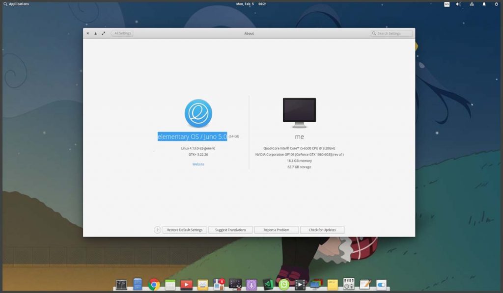 elementary os -best linux distributions for beginners