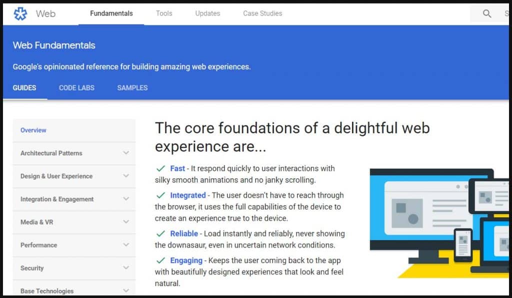 Google web fundamentals