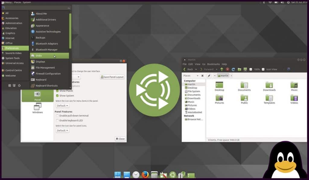 Ubuntu mate - light weight linux