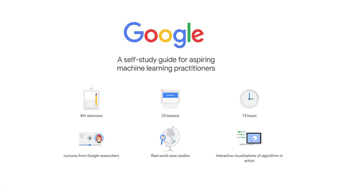 google ai ml course