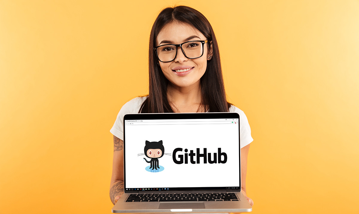 open-source-programming-github-girl-with-eyeglass