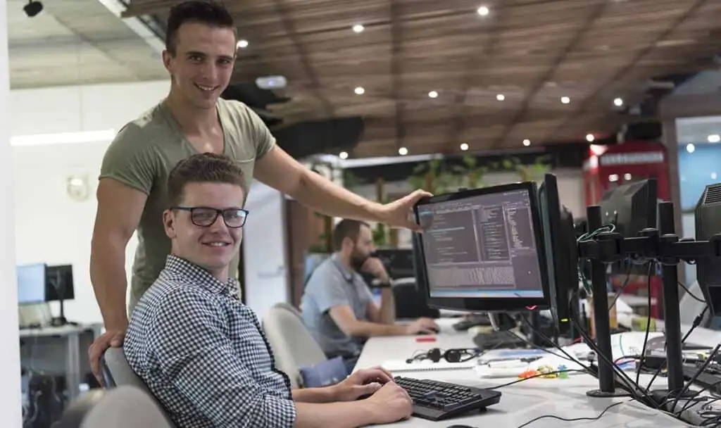 startup business people group working as team startup business people group working as team to find solution