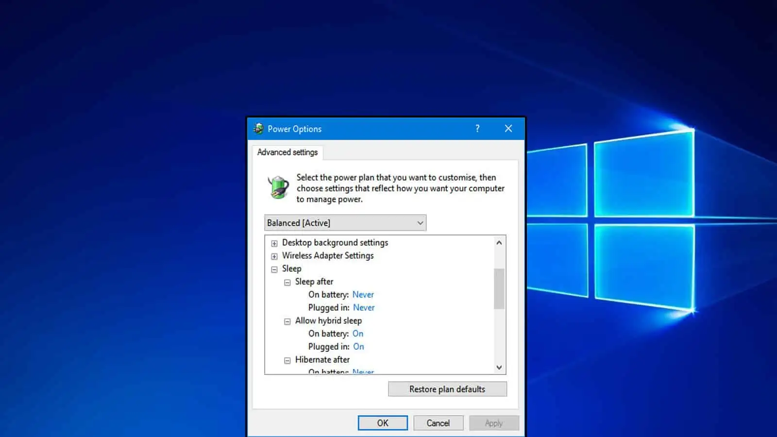 Difference between Sleep, Hybrid Sleep, Fast Startup and Hibernate