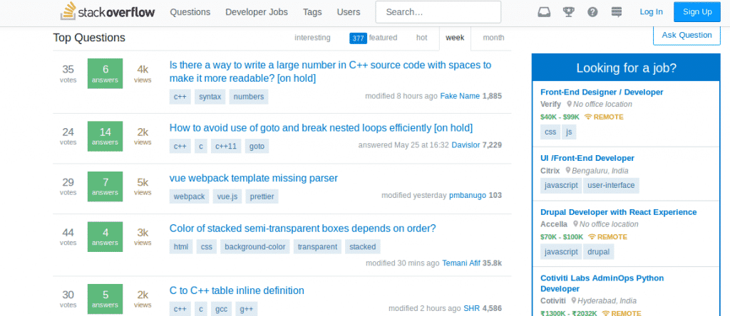 Stackoverflow