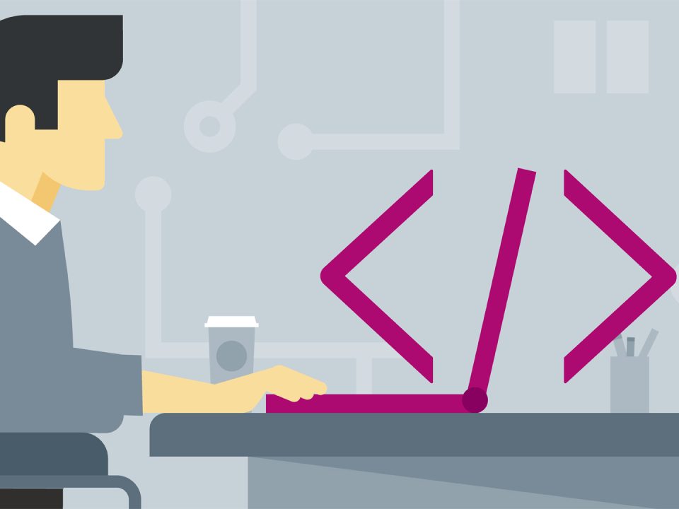 programming, developing, software developer or programmer