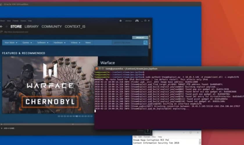 steam bug
