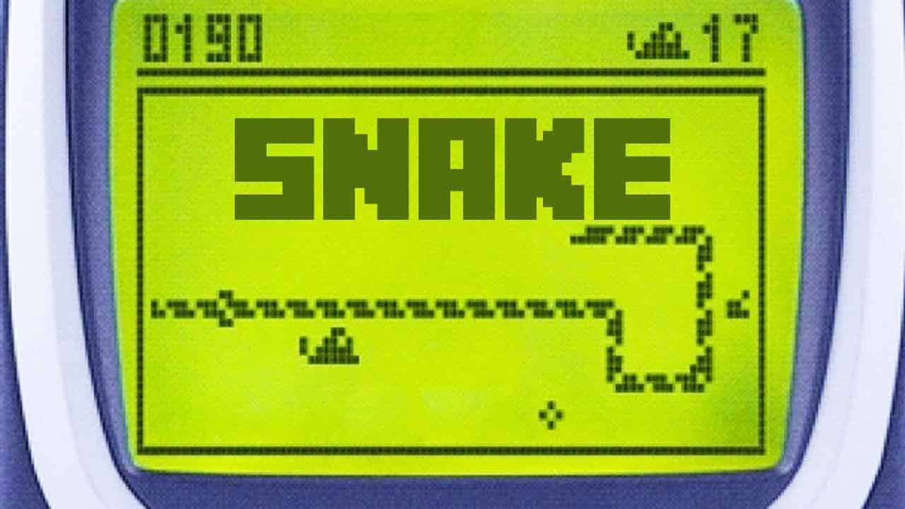 Classic Snake Game Nokia